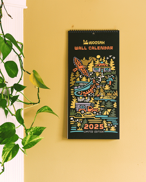 2025 Wall Calendar - Woosah Outfitters