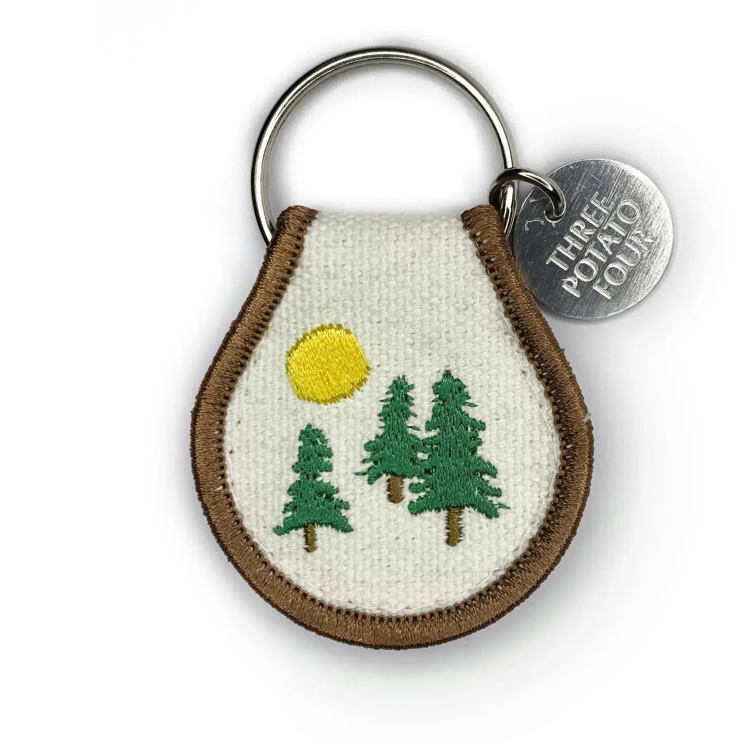 Evergreen Keychain Three Potato Four