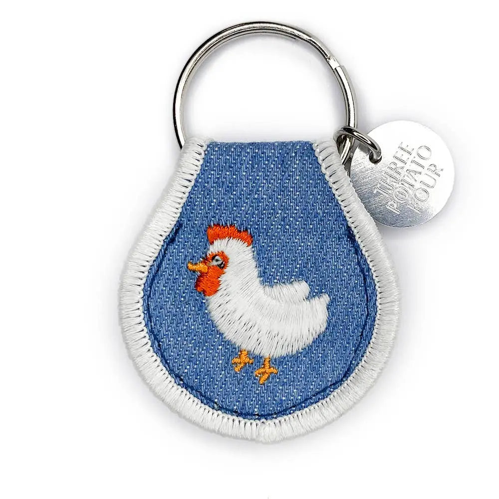 Patch Keychain - Chicken Three Potato Four
