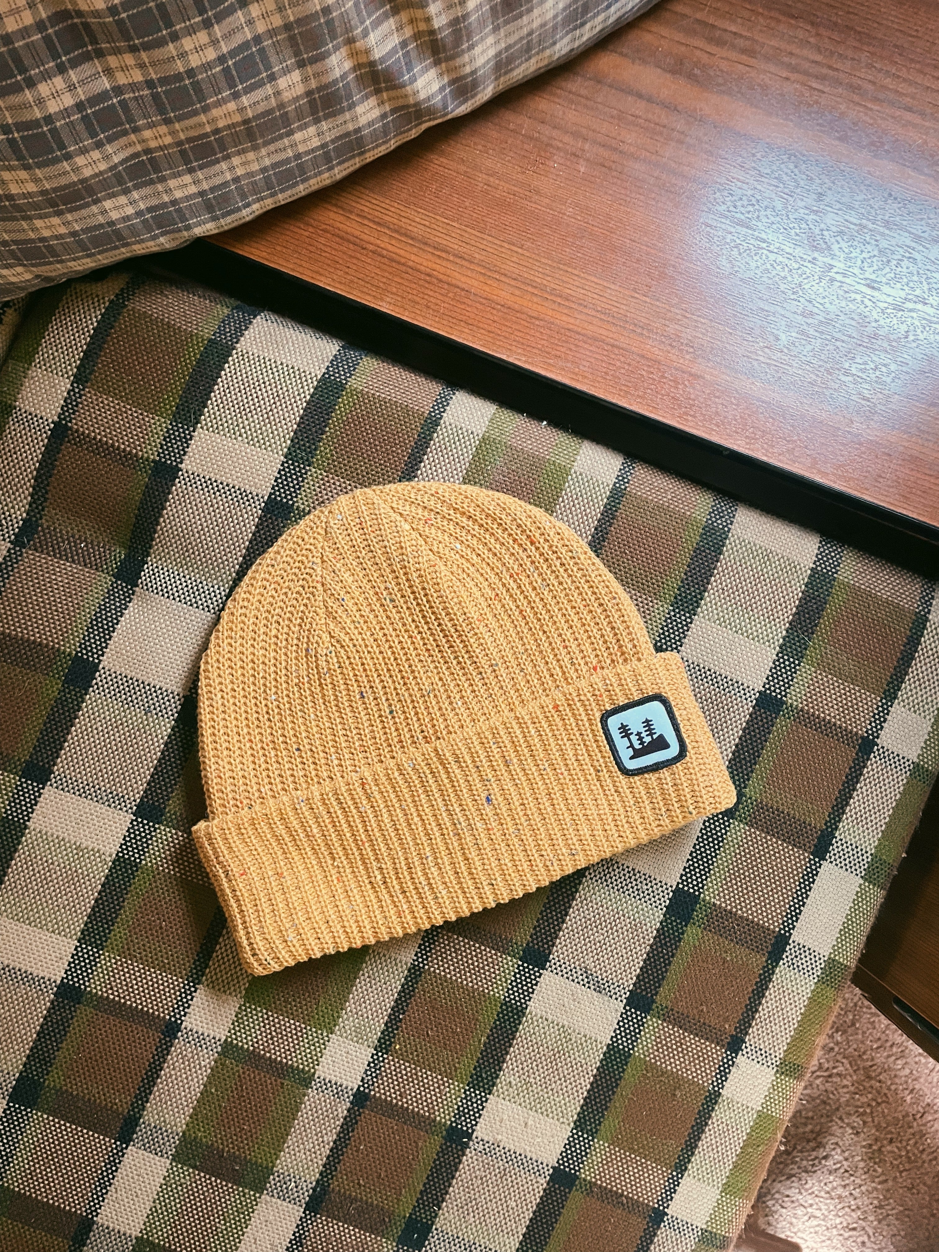 Speckled Mustard Grove Beanie