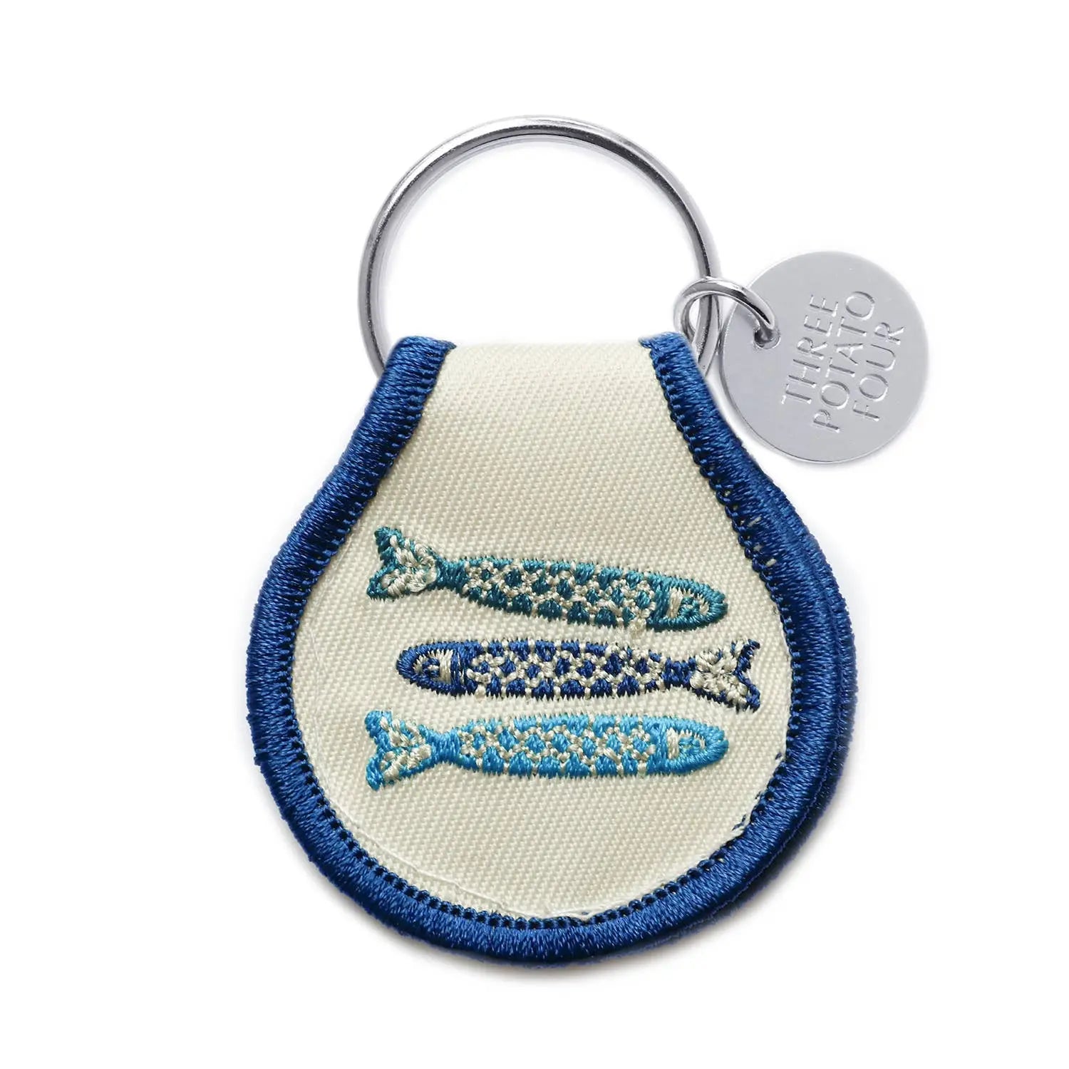 Tinned Fish Keychain Three Potato Four