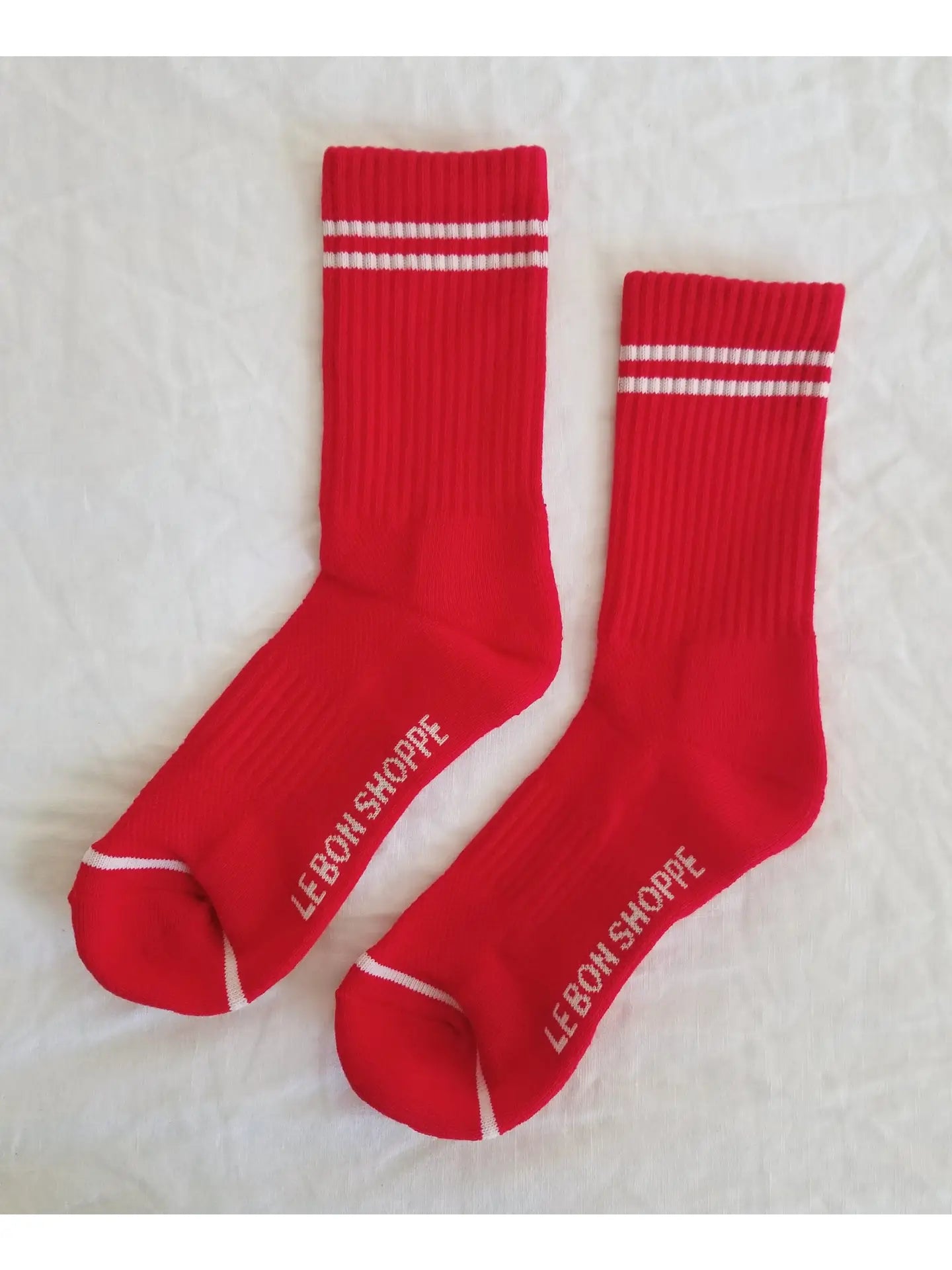 Red Le Bon Socks