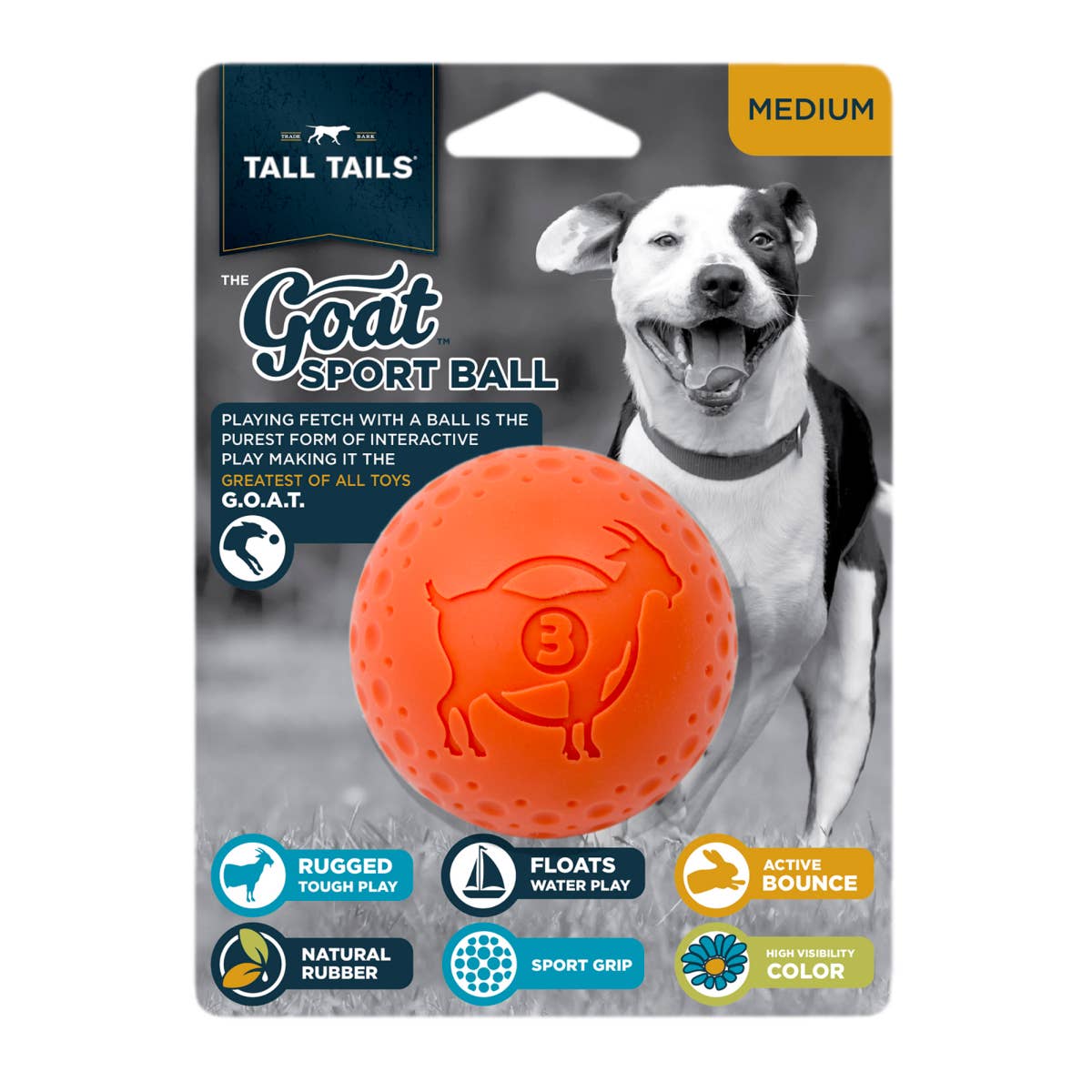 Tall Tails GOAT Sport Ball, Medium