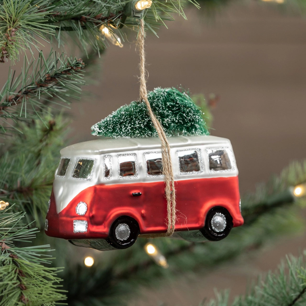 Wagon Bus Ornament