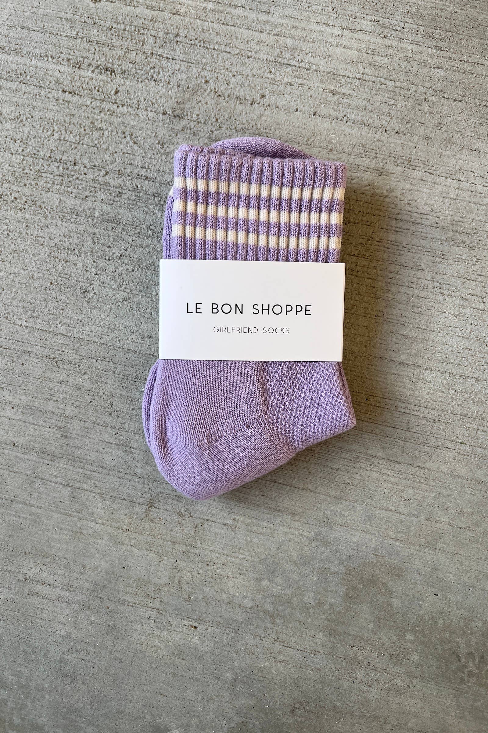 Girlfriend Socks: Grey