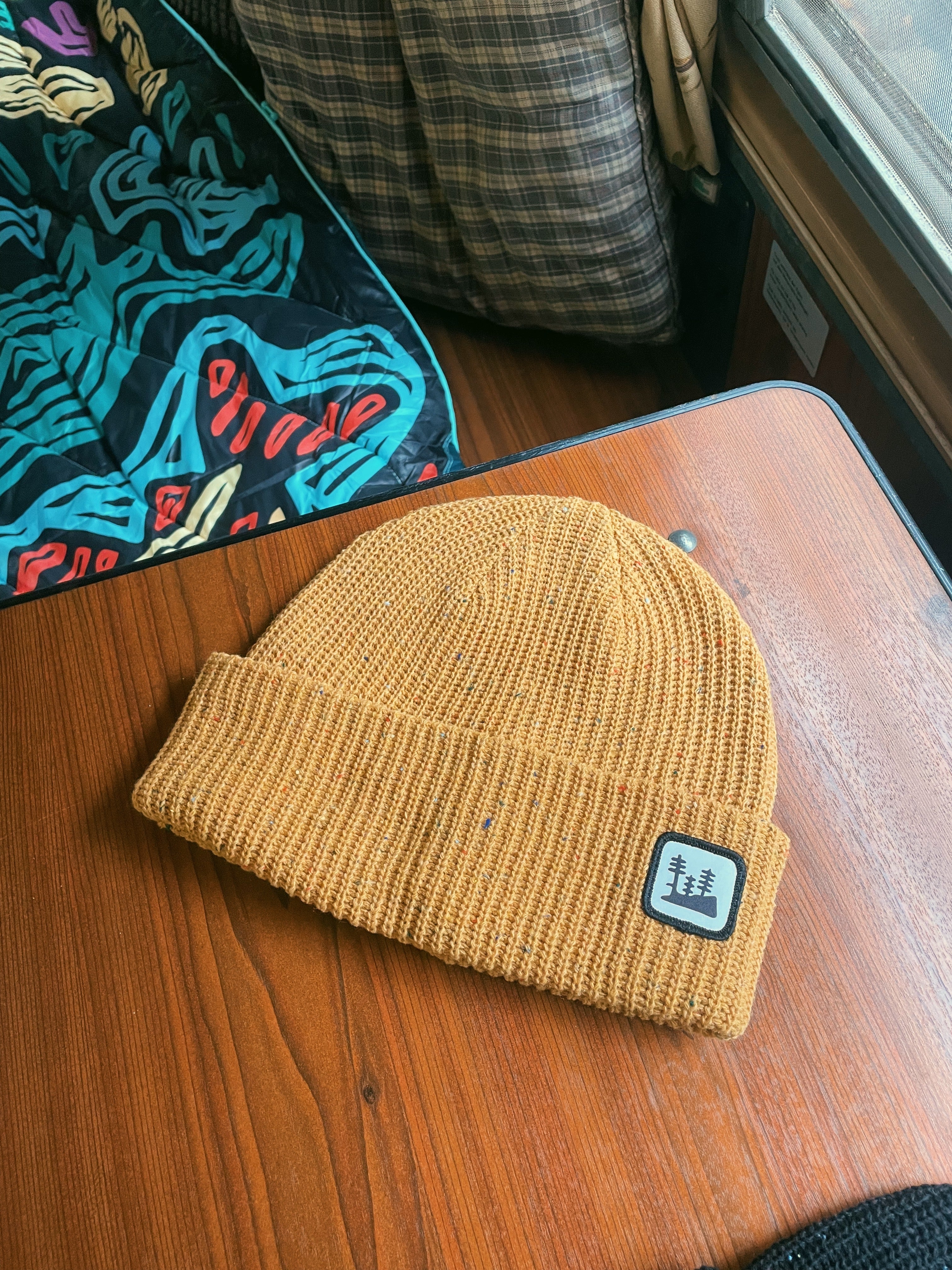 Speckled Mustard Grove Beanie