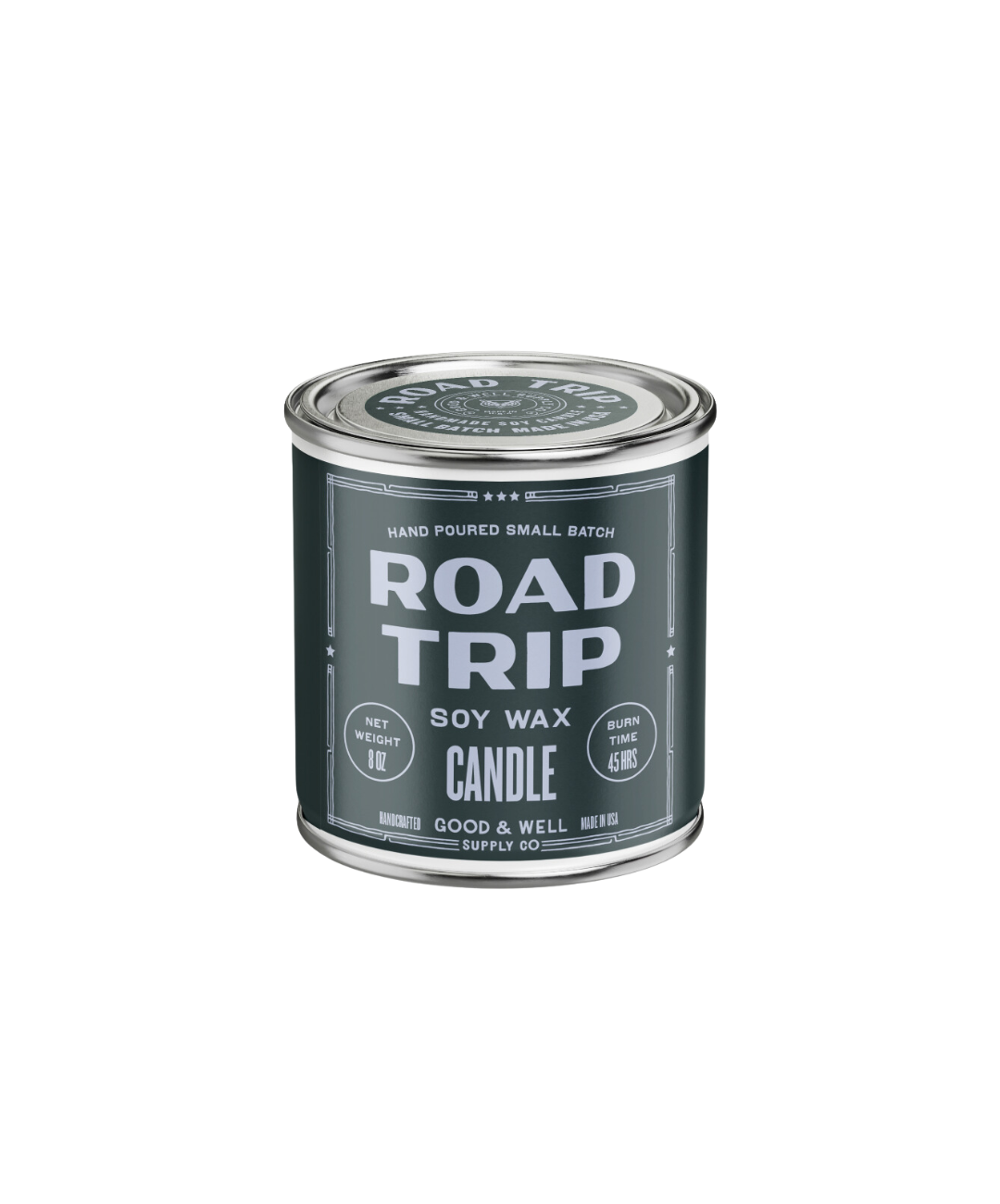 Road Trip Soy Candle: 1/2 Pint / Cotton Wick