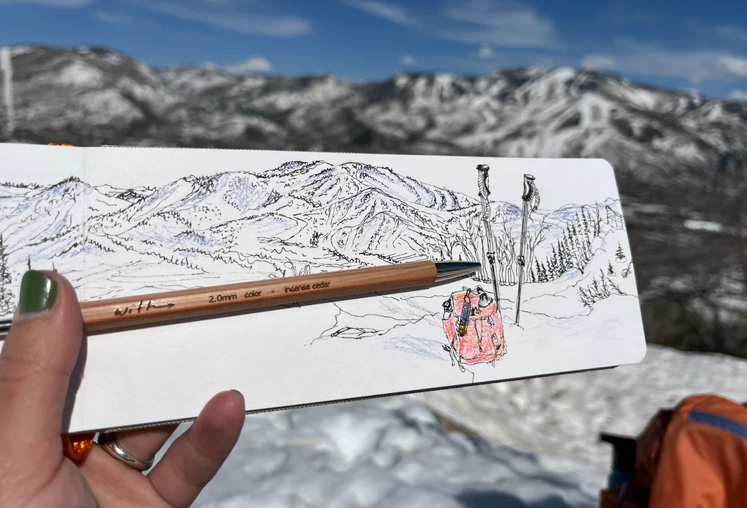 Cedar Pencil Lead Holder