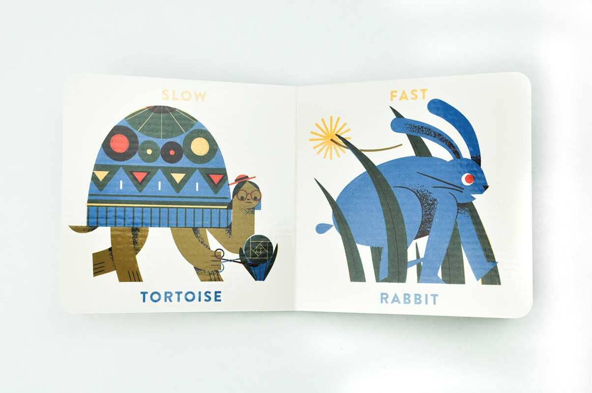 Babylink: Animal Opposites by Marcos Farina: Board Books; 16 pages / English