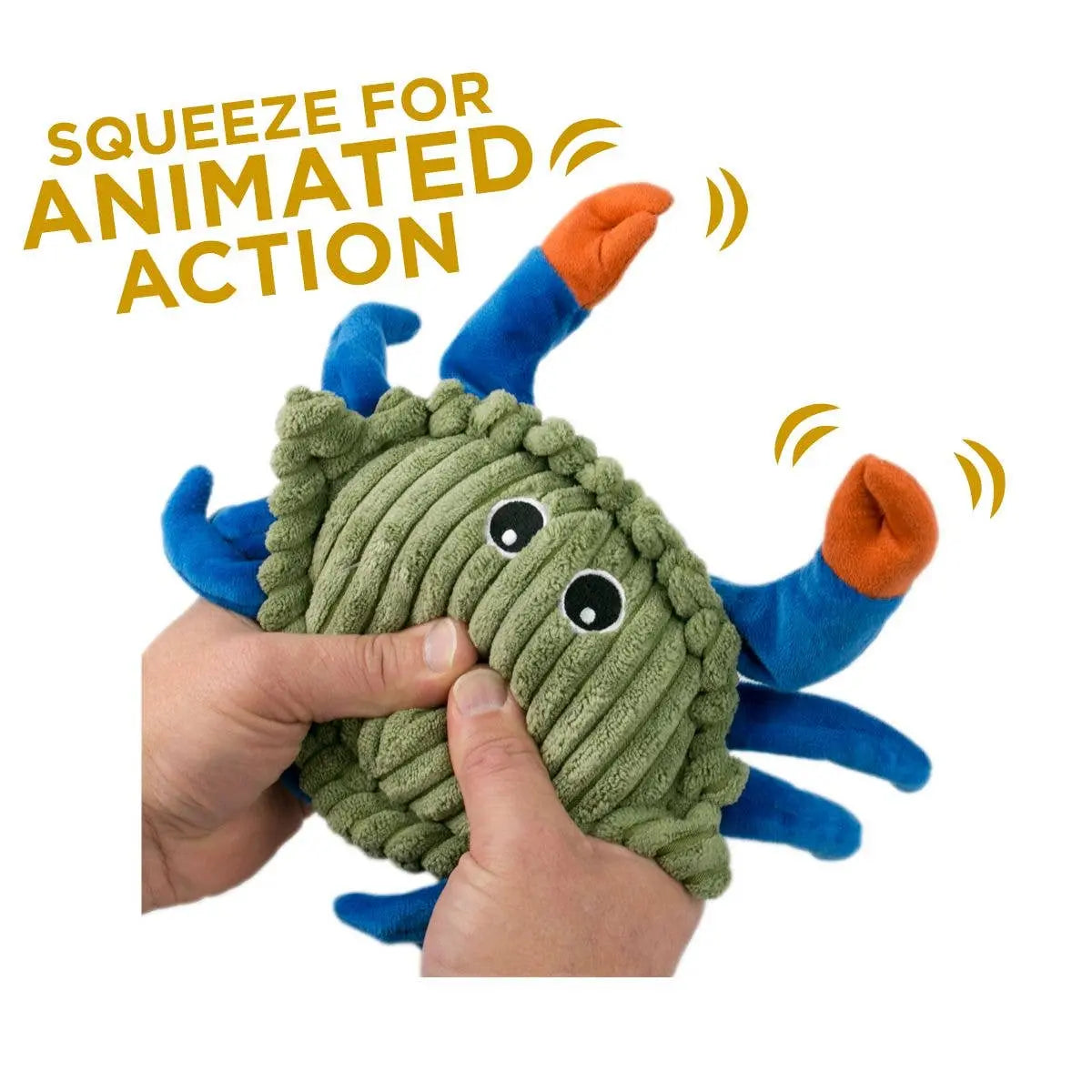 Crab Dog Toy Tall Tails