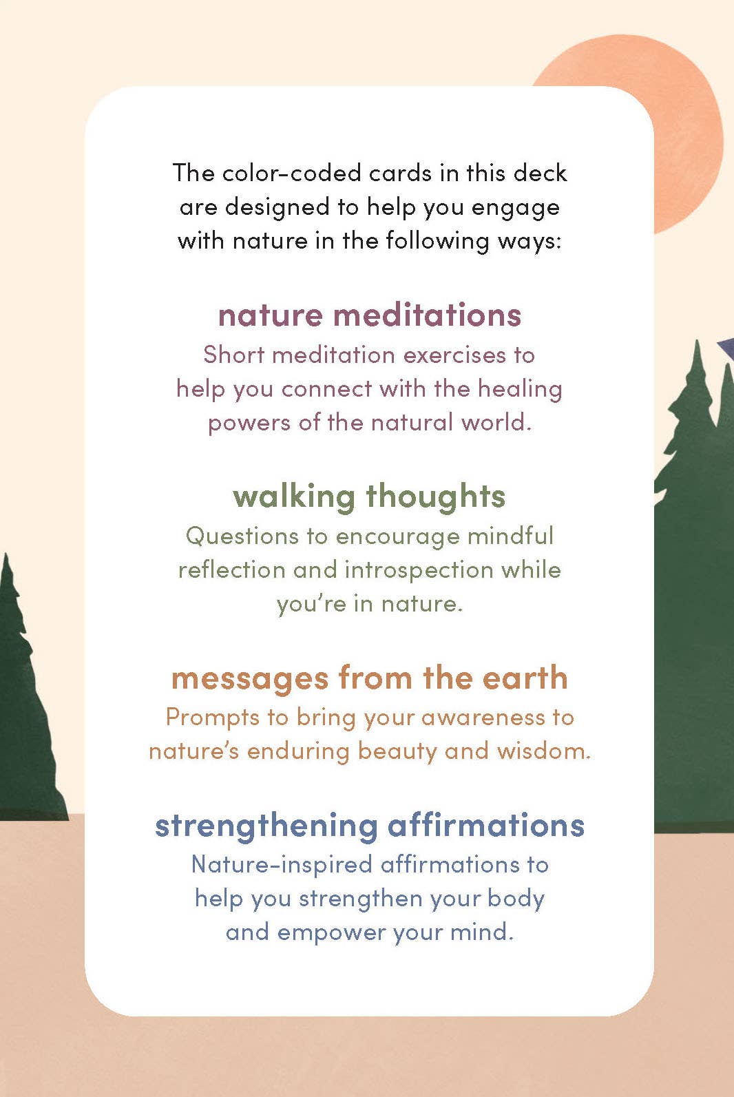 Nature Meditations Deck