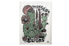 Desert Bloom Woodblock Print