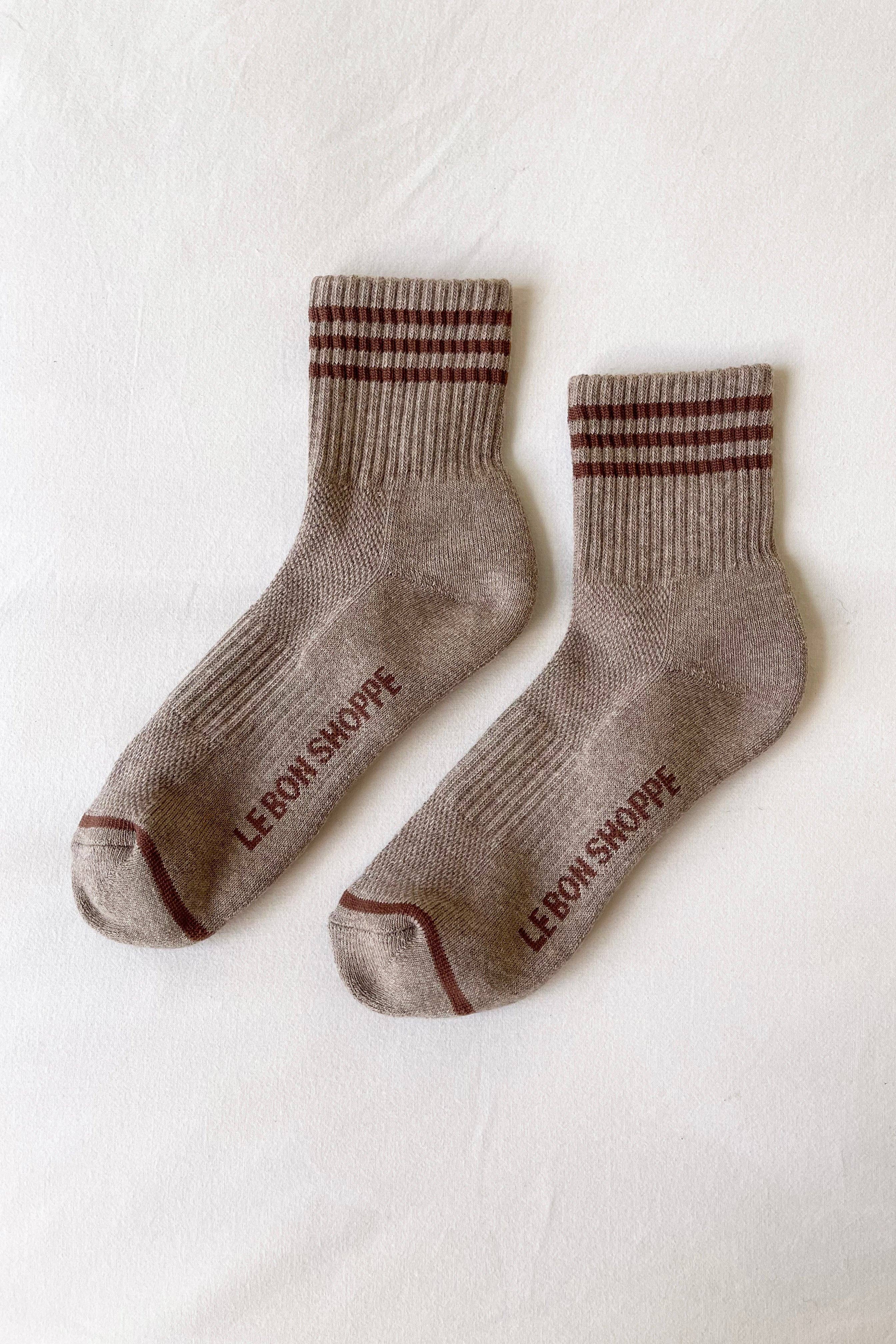 Girlfriend Socks: Grey