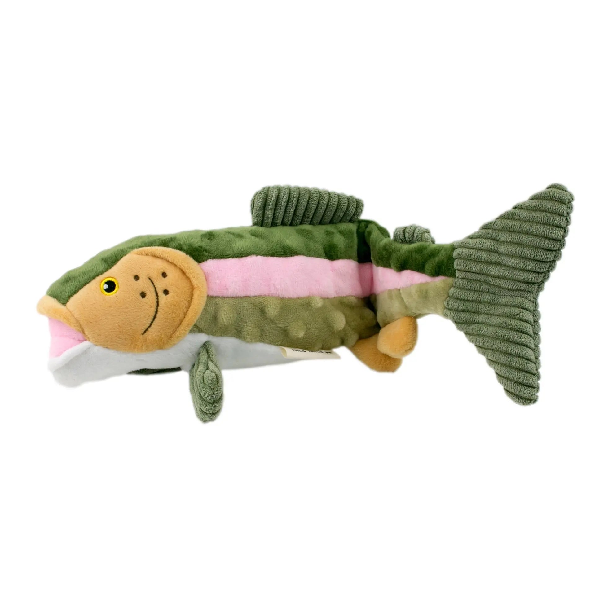 Animated Trout Dog Toy Tall Tails