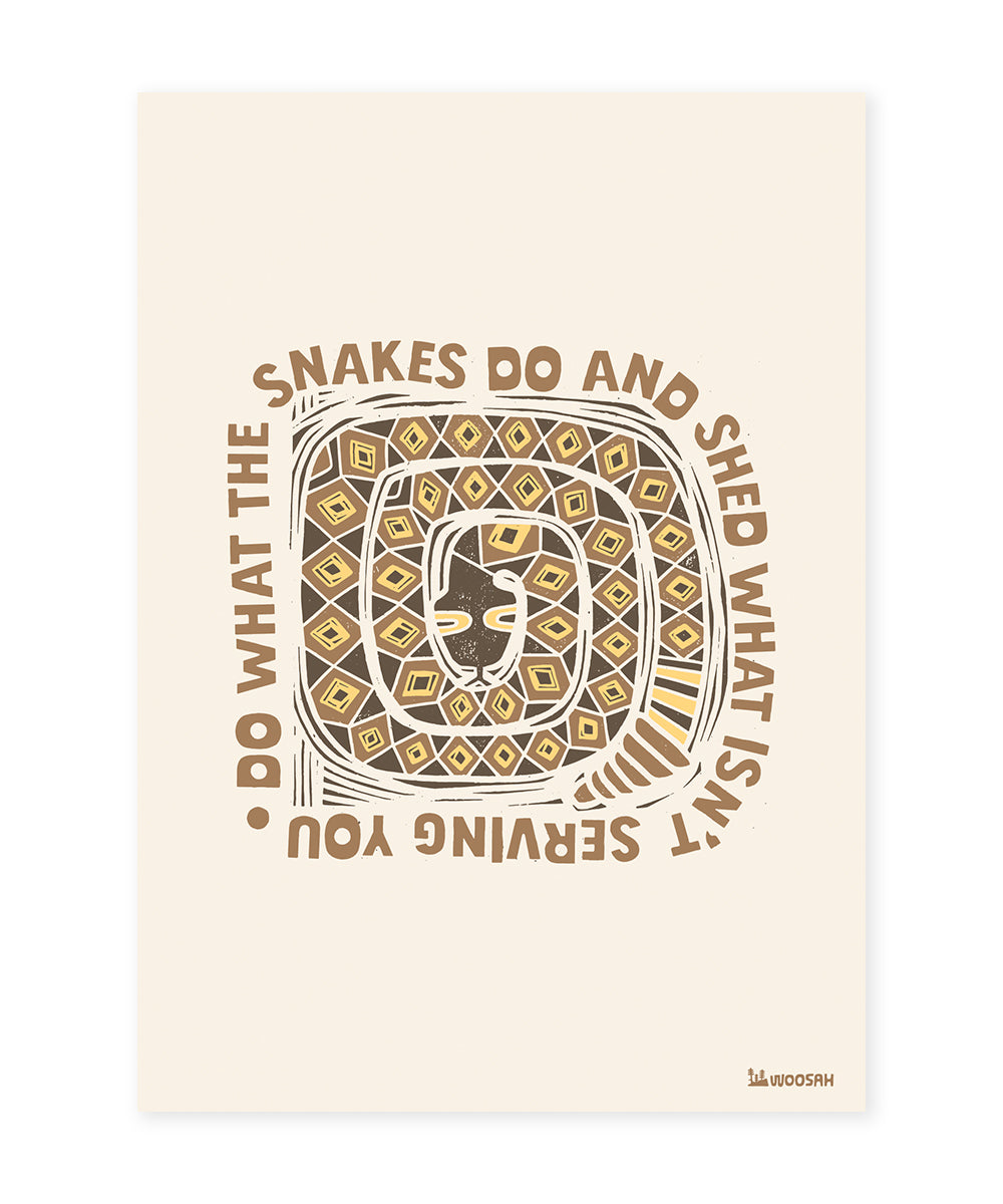Shed What Isn't Serving You Print