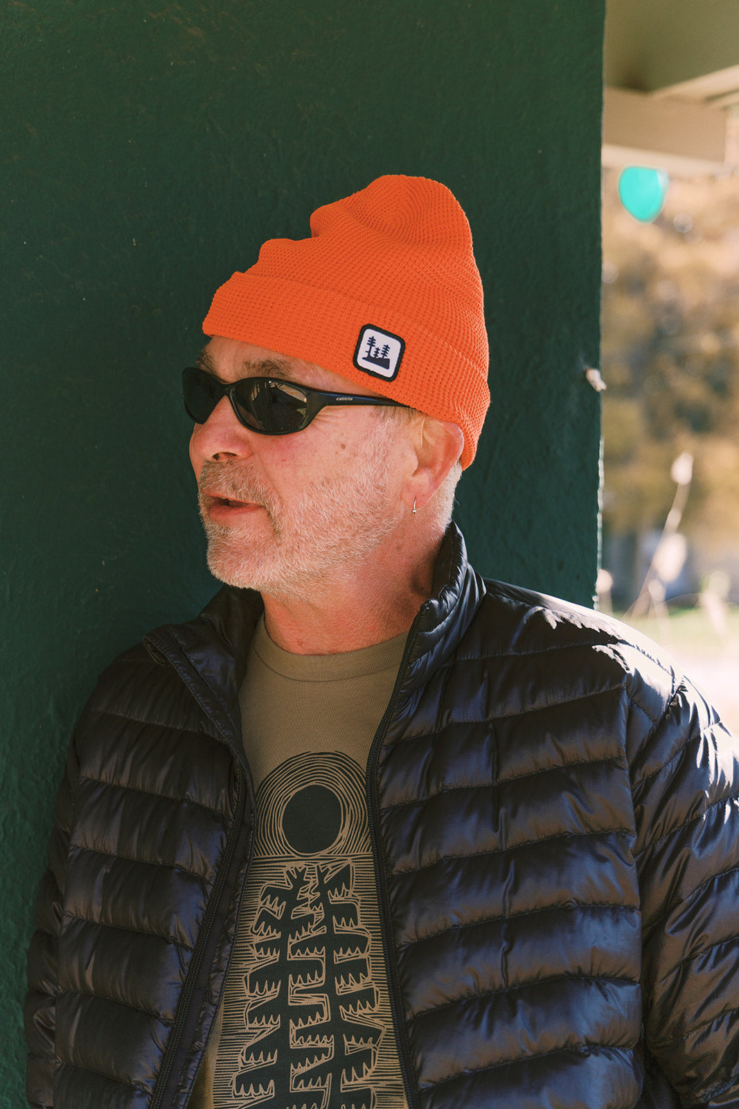 Orange Waffle Grove Beanie
