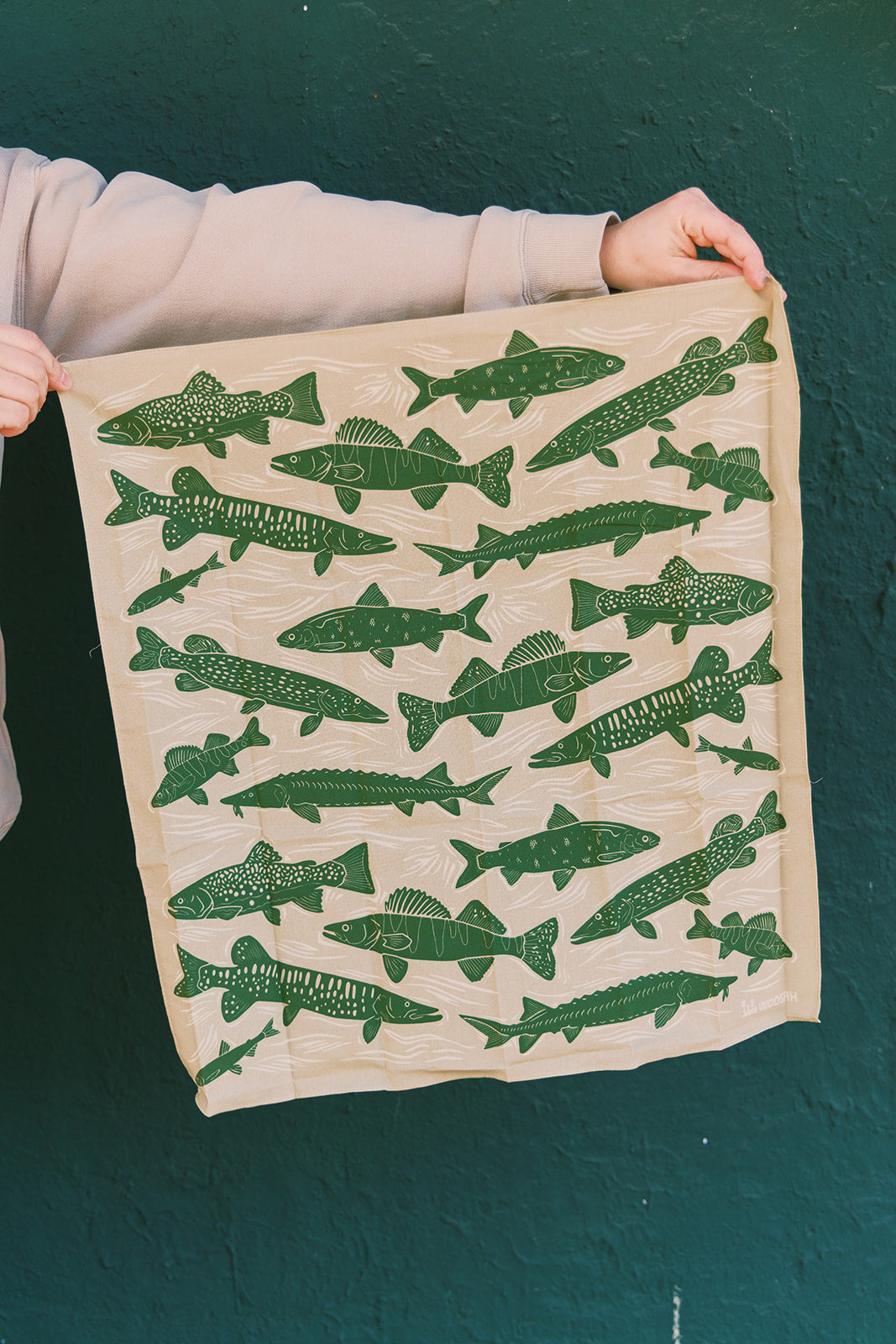 Michigan Fish Bandana