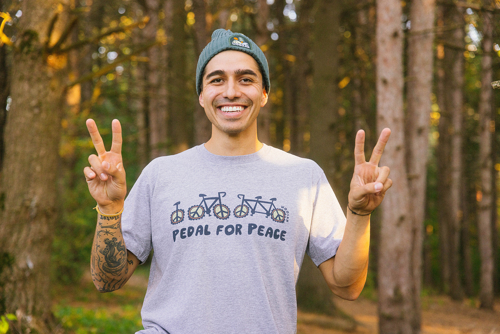 Pedal for Peace Tee