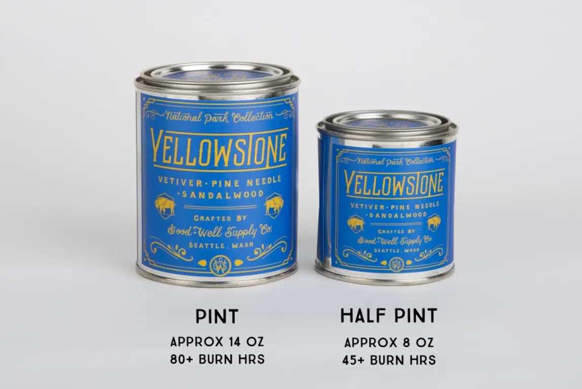 Yellowstone National Park Candle