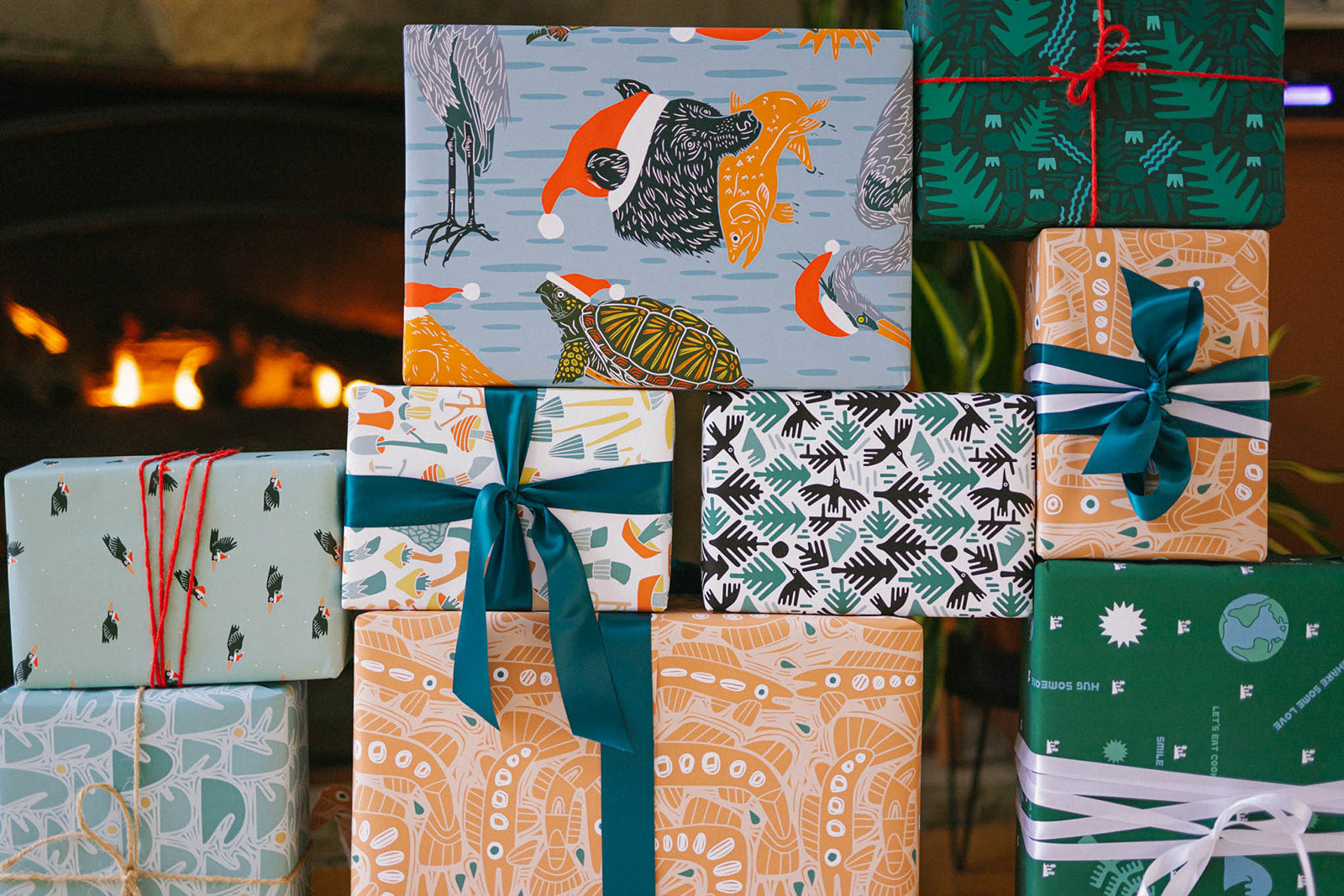 Same Pond Wrapping Paper