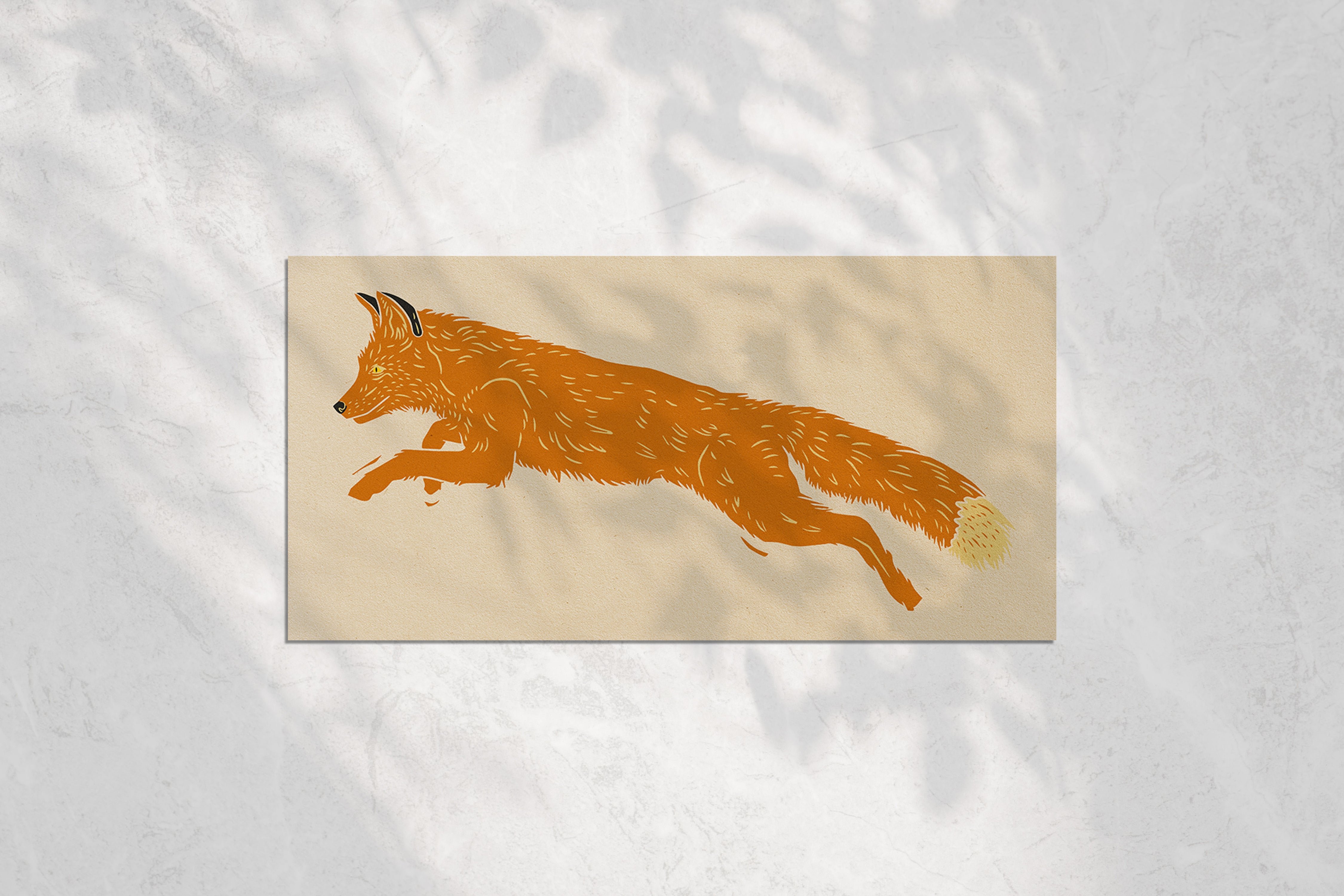 Red Fox Print