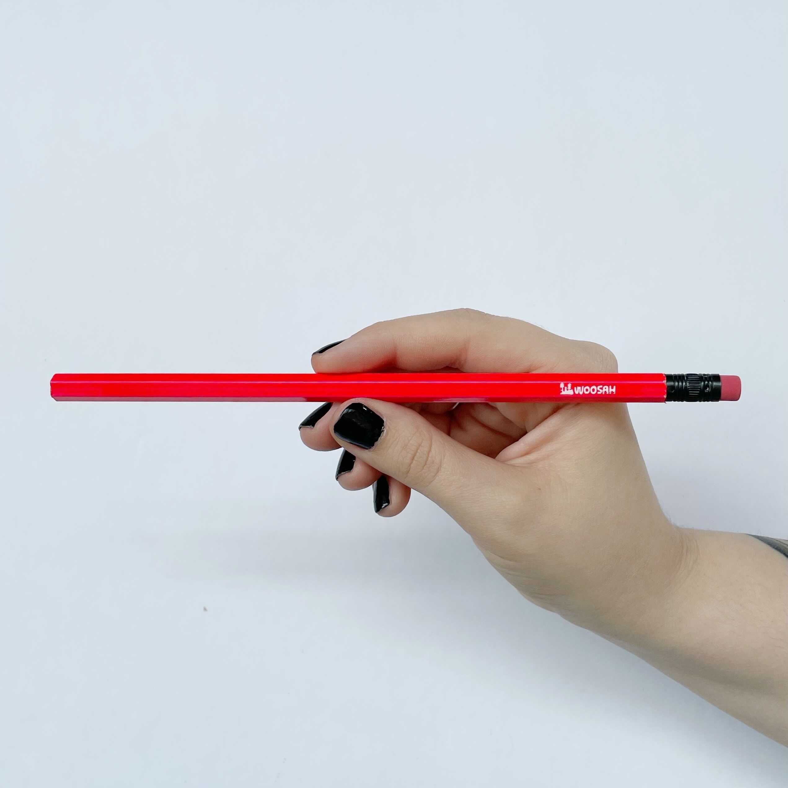 Red Woosah Logo Pencil